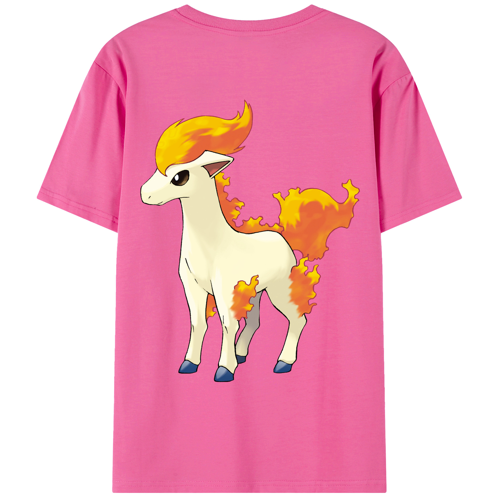 （画像用） ポケットモンスター Pokémon レディース半袖Tシャツ(バックプリント)